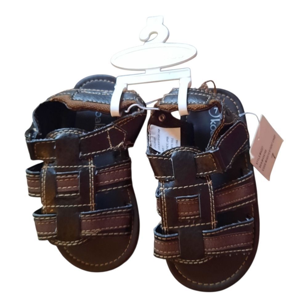 Koala Kids Brown Strappy Sandals